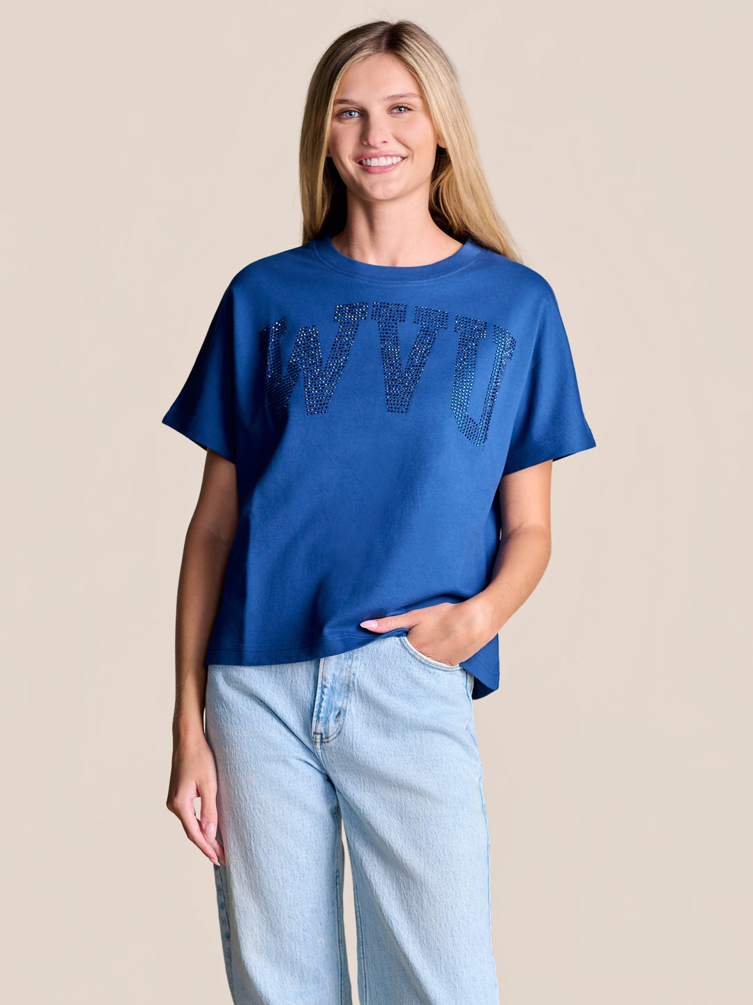 WV MVP RHINESTONE TEE