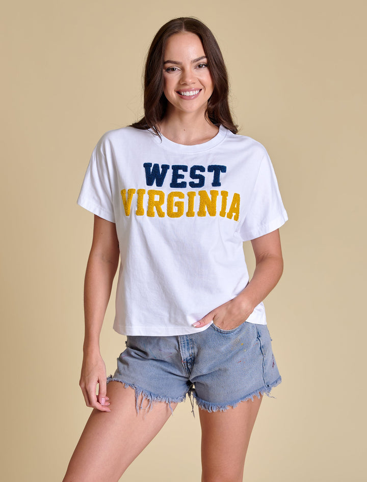 WV BOXY CHENILLE TEE