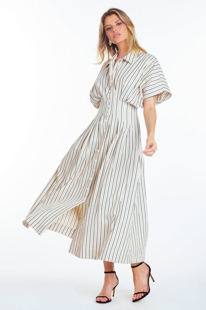 MAUDE WAIST SHIRTDRESS