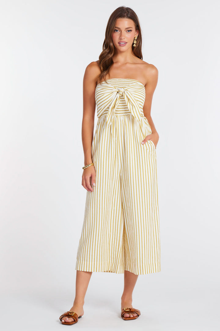 ELVA STRIPE JUMPSUIT