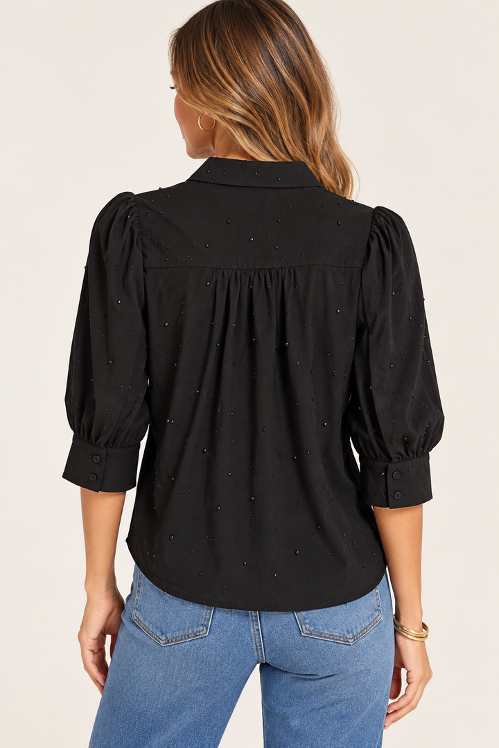 CATE STUDDED BLOUSE