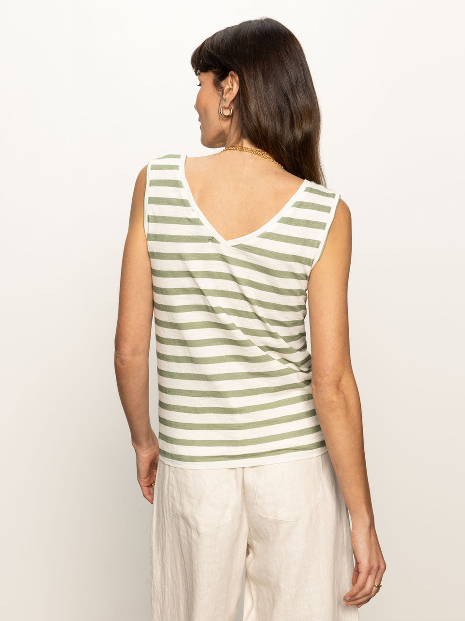 V-NECK TIE TANK