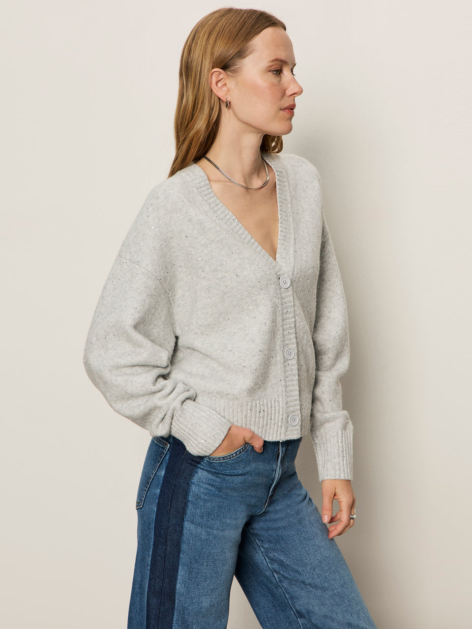 SHIMMER CARDI