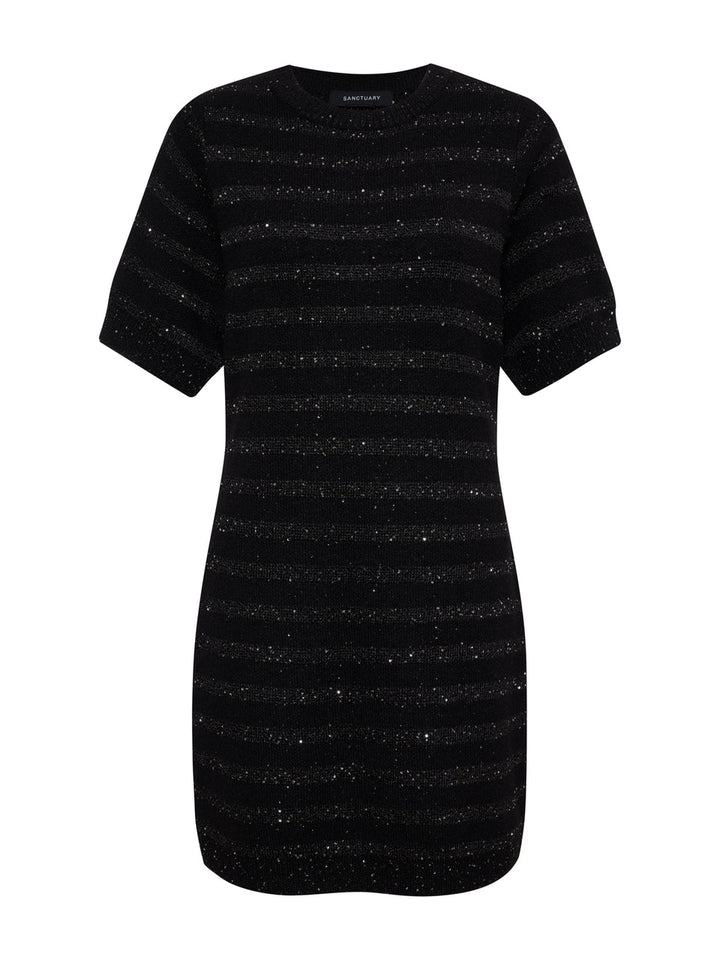 SHINE T-SHIRT SWEATER DRESS