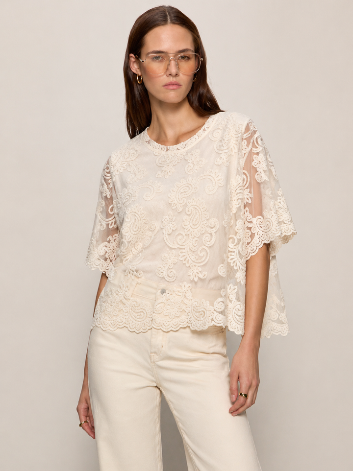 FOREVER LACE TOP