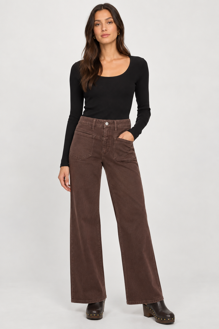 ANESSA 31" WIDE LEG JEAN