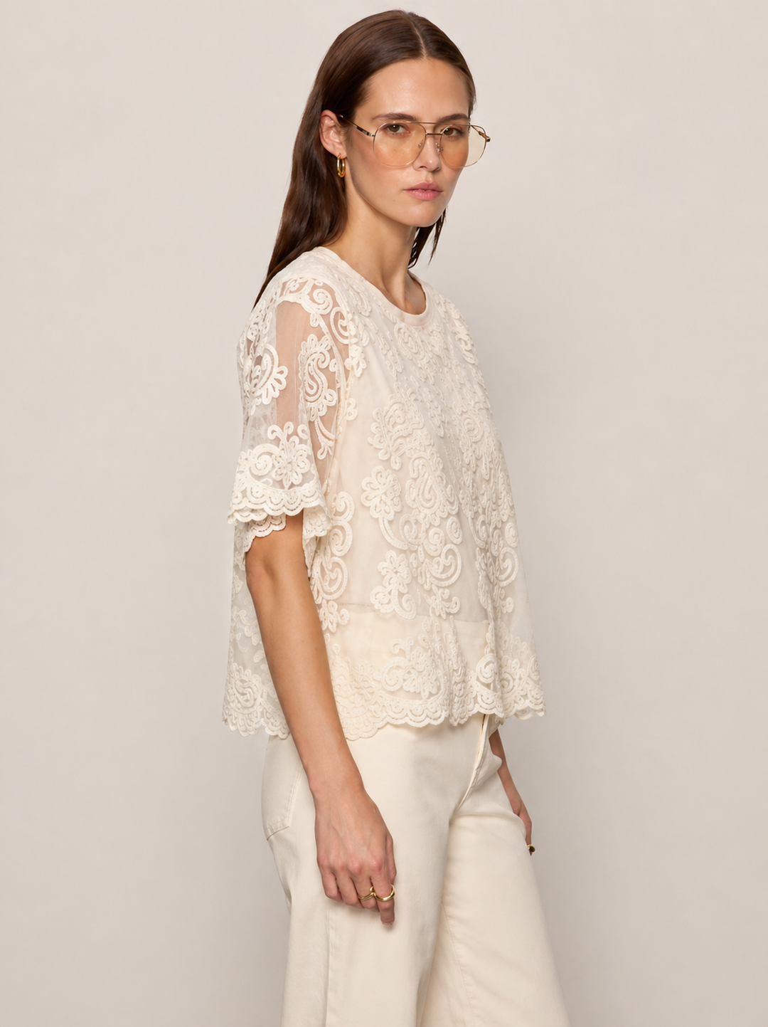 FOREVER LACE TOP
