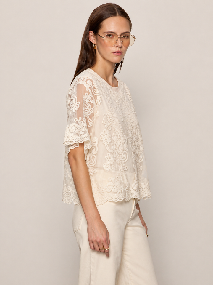 FOREVER LACE TOP