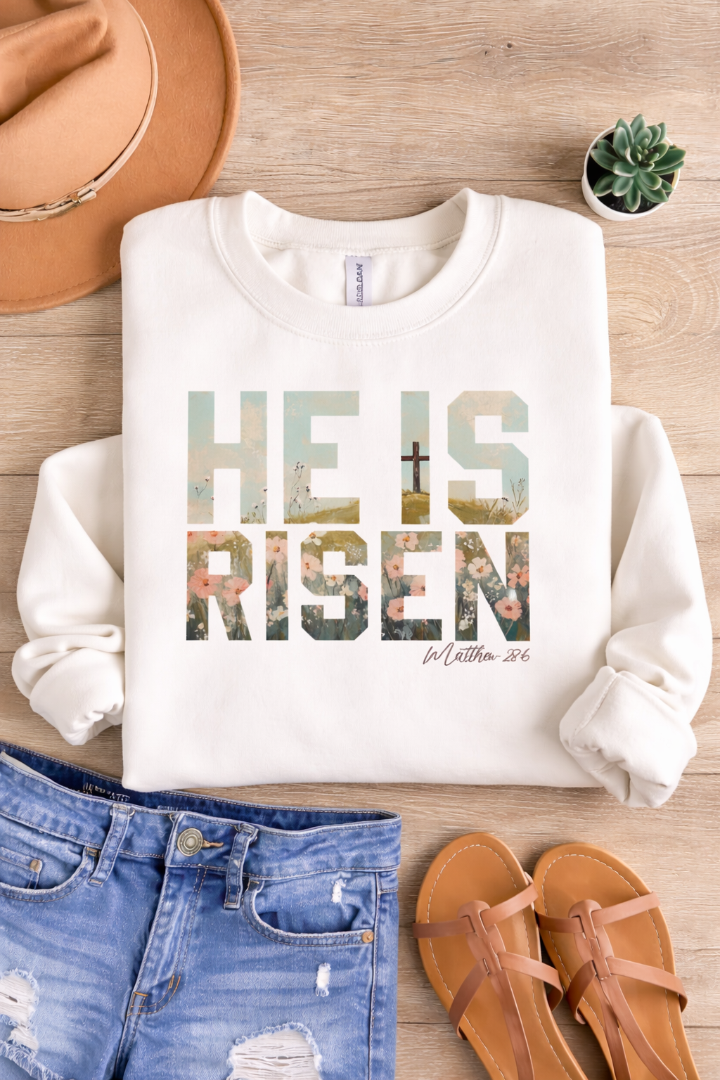 HE IS RISEN SWEATSHIRT