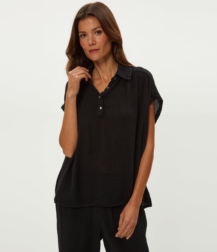 AVALON GAUZE TOP