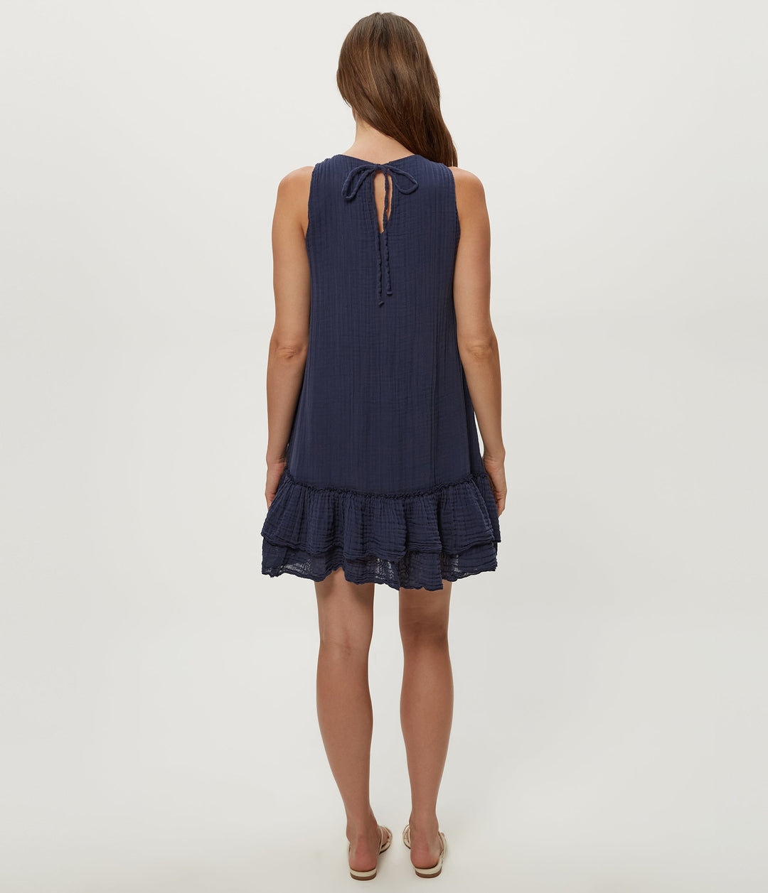 DHALIAH RUFFLE MINI DRESS
