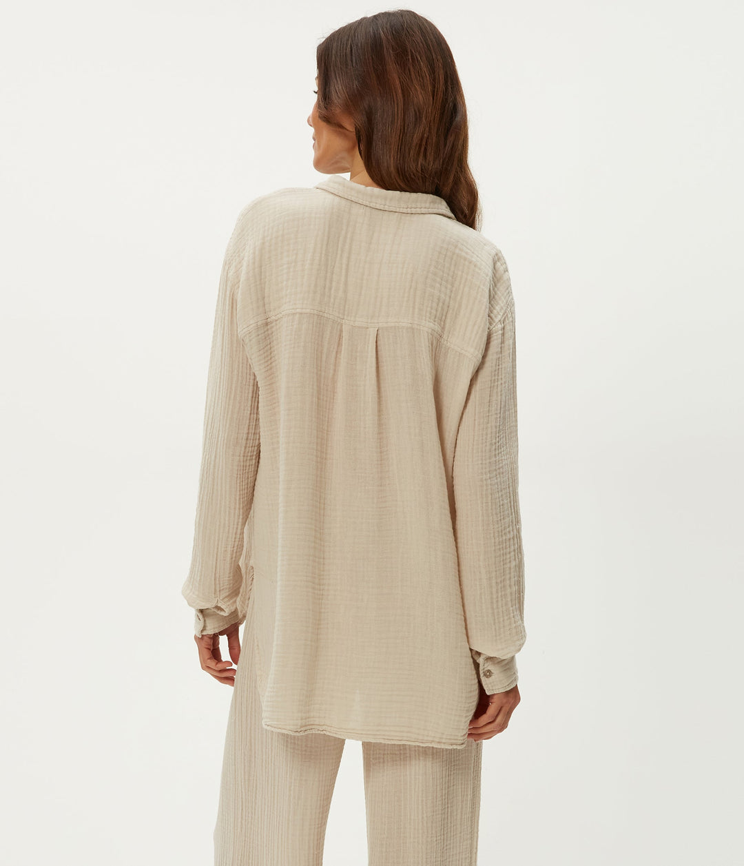 LEO GAUZE BUTTON DOWN SHIRT