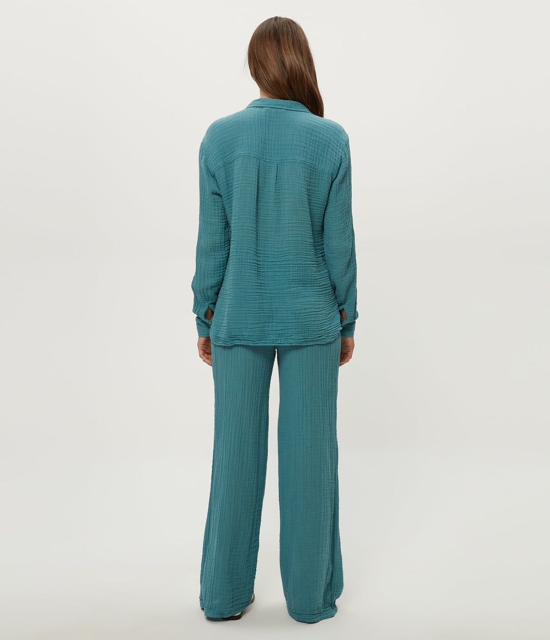 LEO GAUZE BUTTON DOWN SHIRT