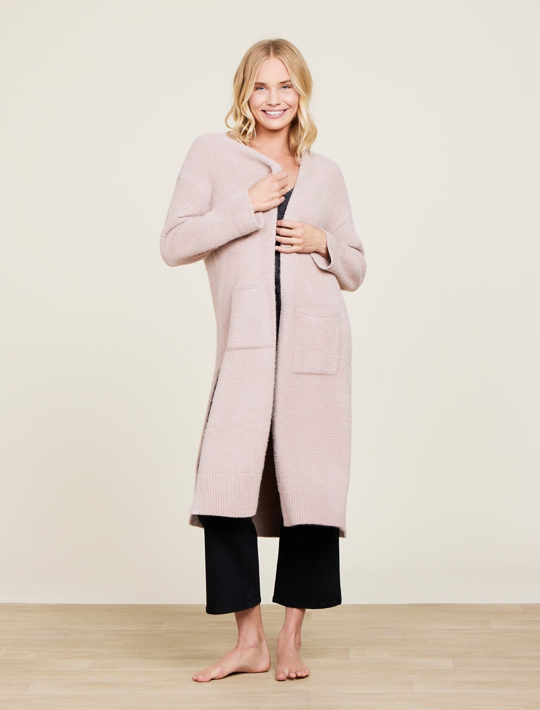 COZYCHIC LUXE HIGH SLIT CARDIGAN