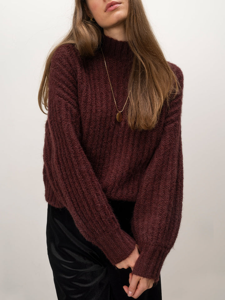 KACY RIBBED SWEATER