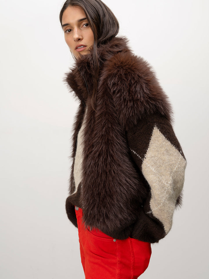 SILKY FUR VEST