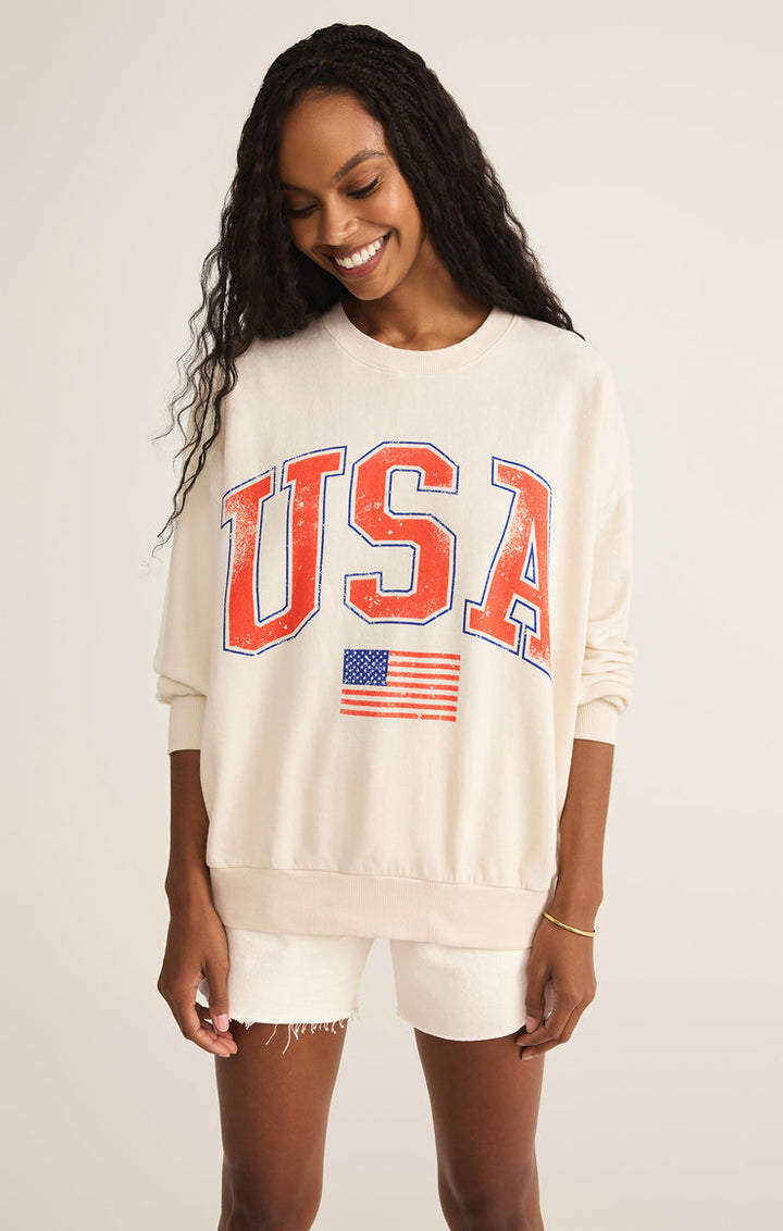 SUNDAY FLAG SWEATSHIRT