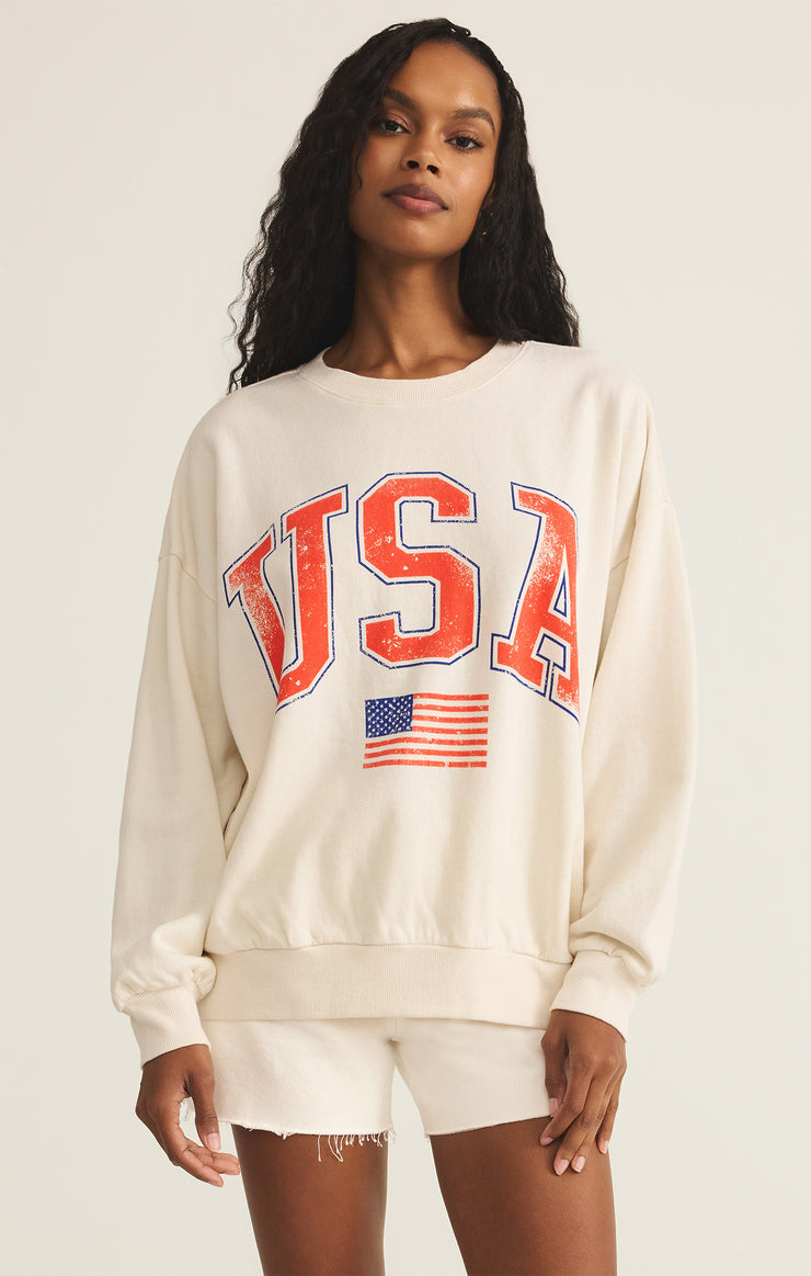 SUNDAY FLAG SWEATSHIRT