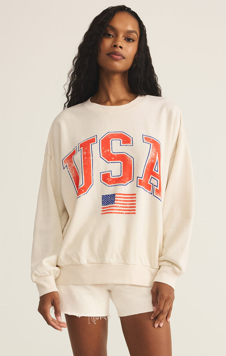 SUNDAY FLAG SWEATSHIRT