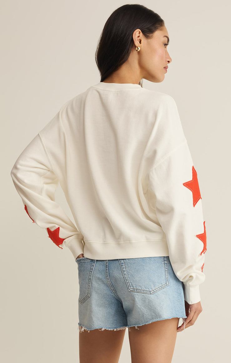 STARS FIRST DATE SWEATSHIRT