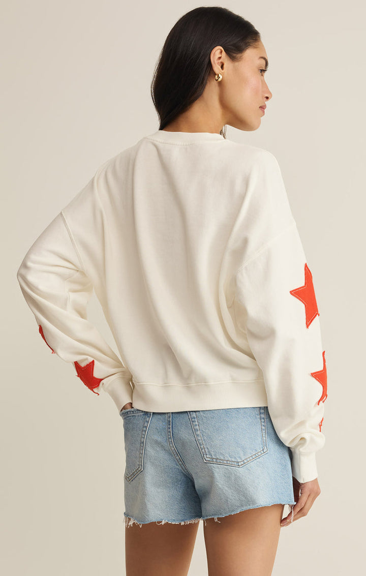 STARS FIRST DATE SWEATSHIRT