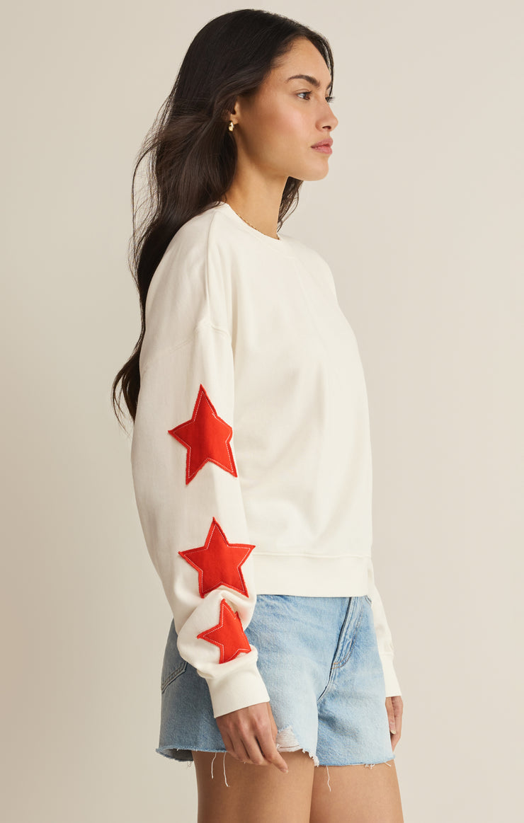 STARS FIRST DATE SWEATSHIRT
