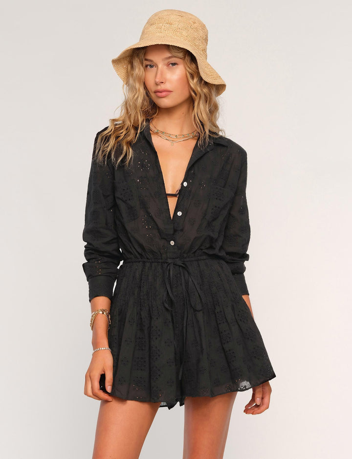 HATTIE EYELET ROMPER