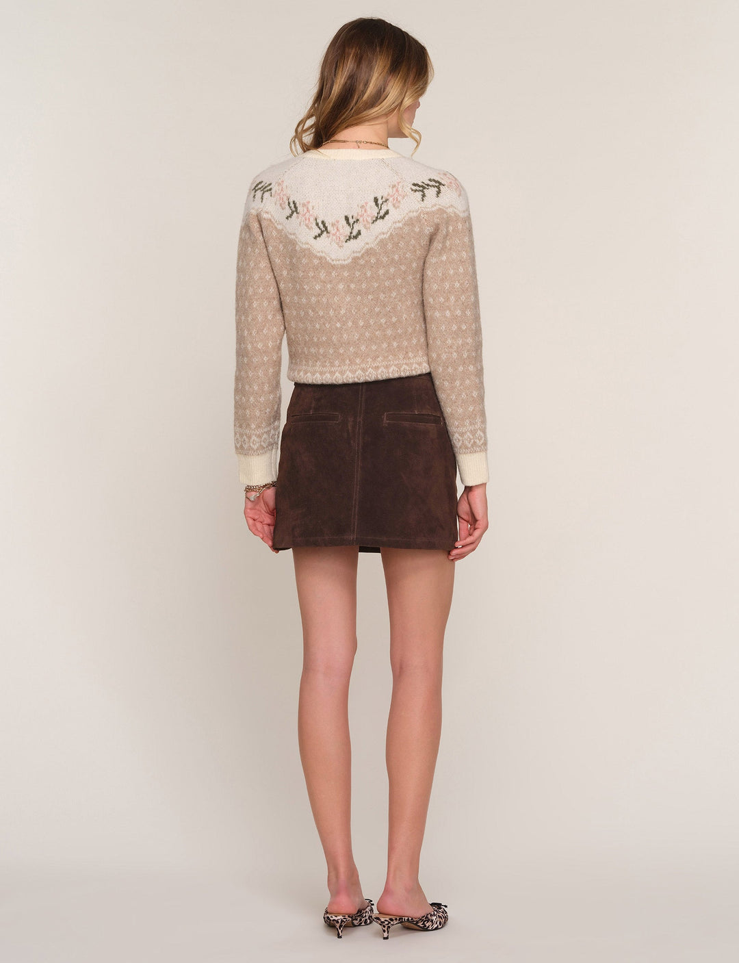 JINA SUEDE SKIRT