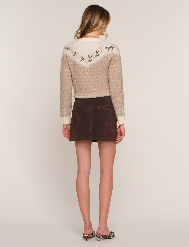 JINA SUEDE SKIRT