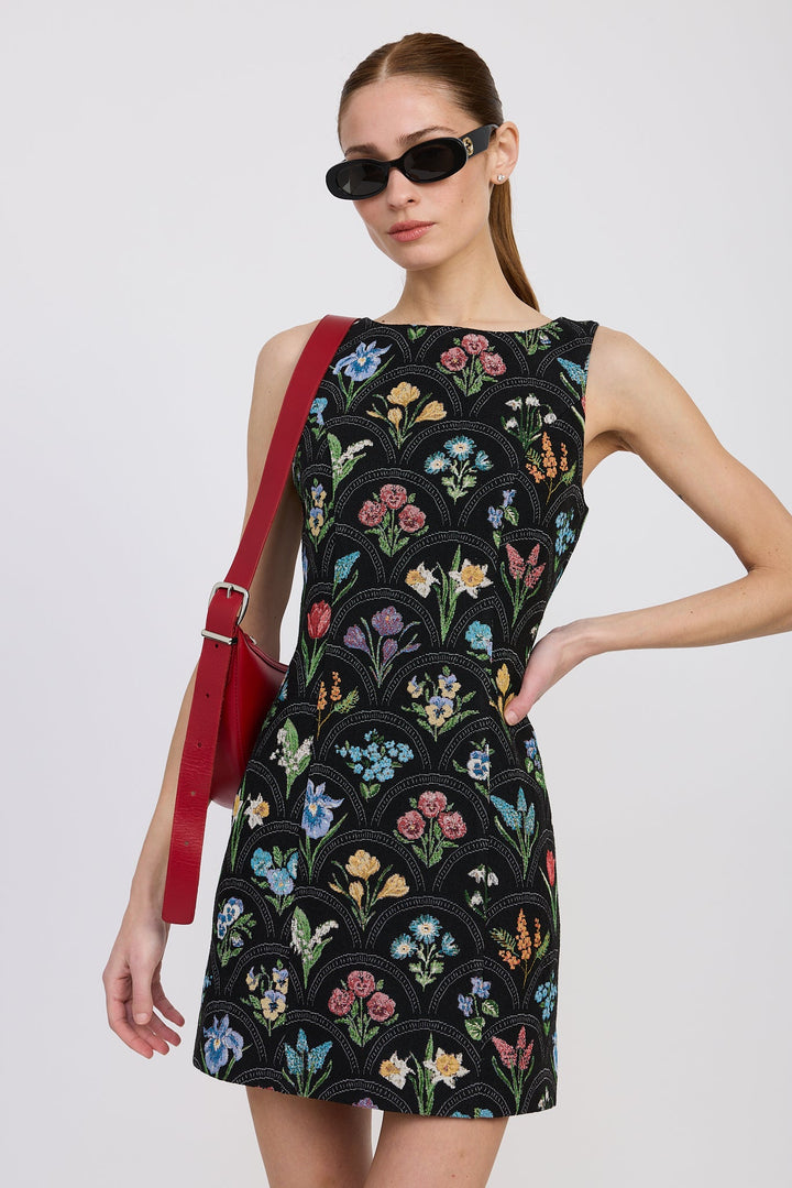 DAPHNE  SHEATH MINI DRESS