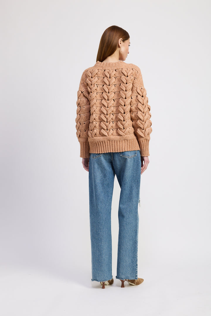 ELIZABETH CABLE SWEATER