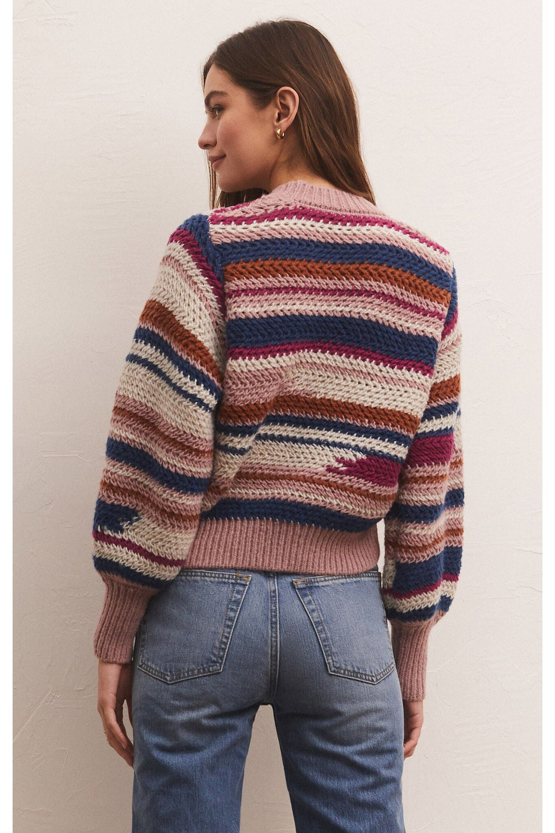 ASHVILLE STRIPE SWEATER