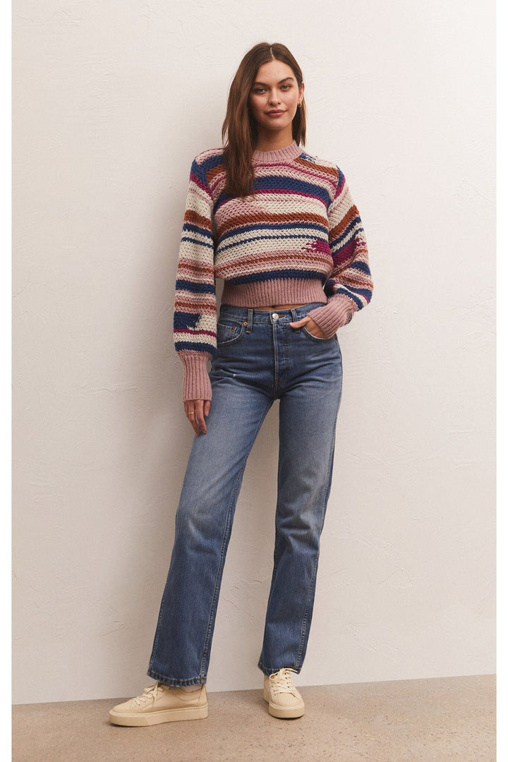 ASHVILLE STRIPE SWEATER