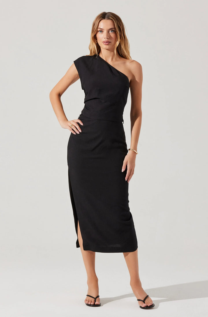 ASHA ONE SHOULDER TOP