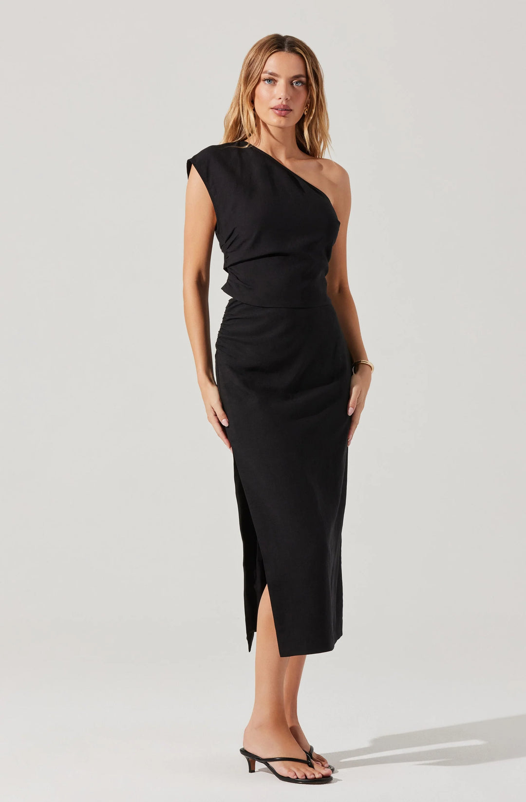 ASHA ONE SHOULDER TOP