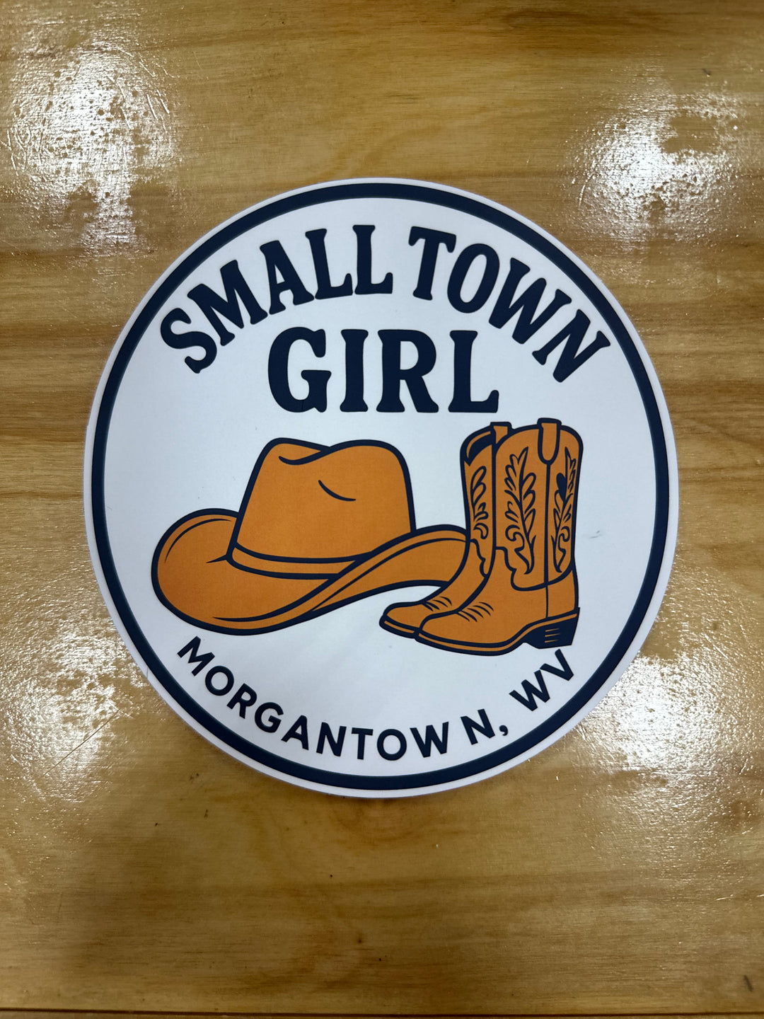 SMALL TOWN STICKER
