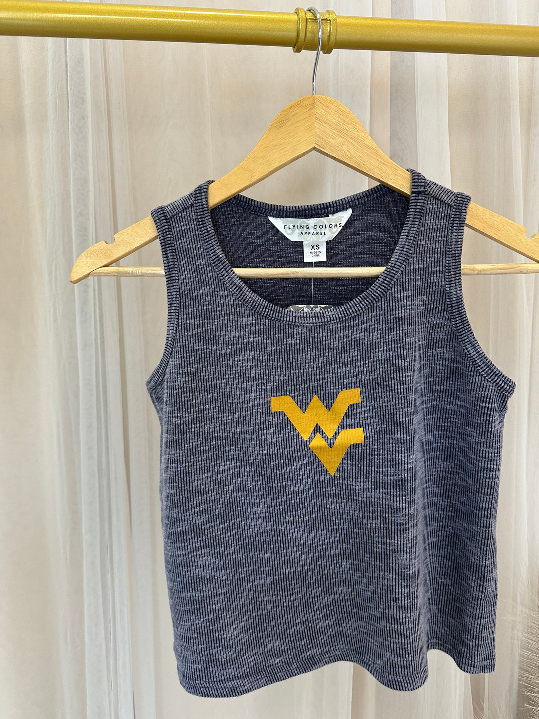 CROPPED WV SANDWASH TANK | NAVY