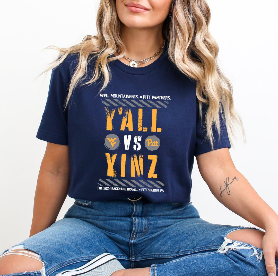 YALL VS YINZ "UNISEX" TEE