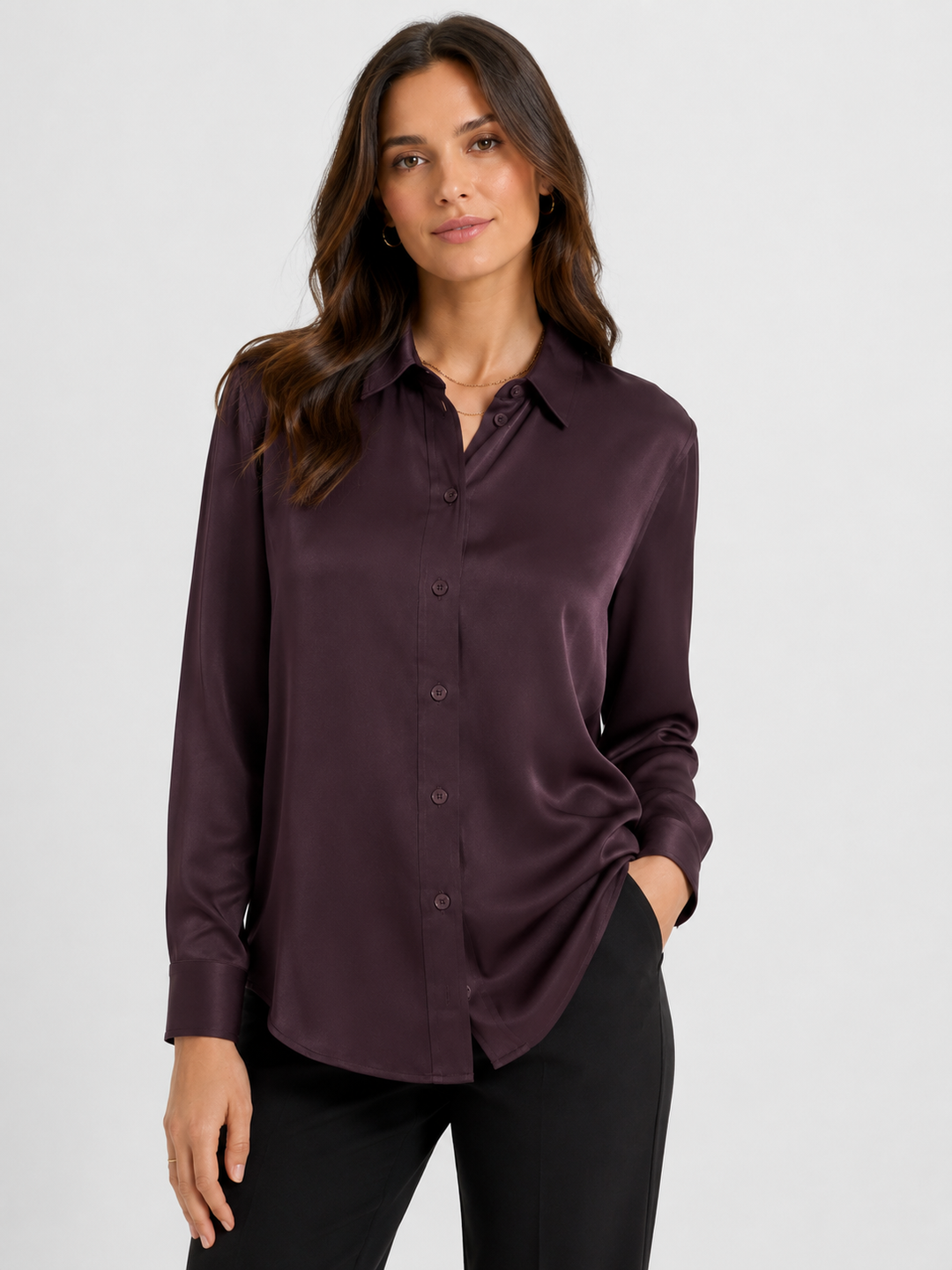 SILKY SMOOTH BUTTON DOWN