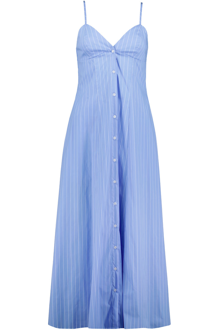 ADRIA POPLIN BUTTON FRONT DRESS