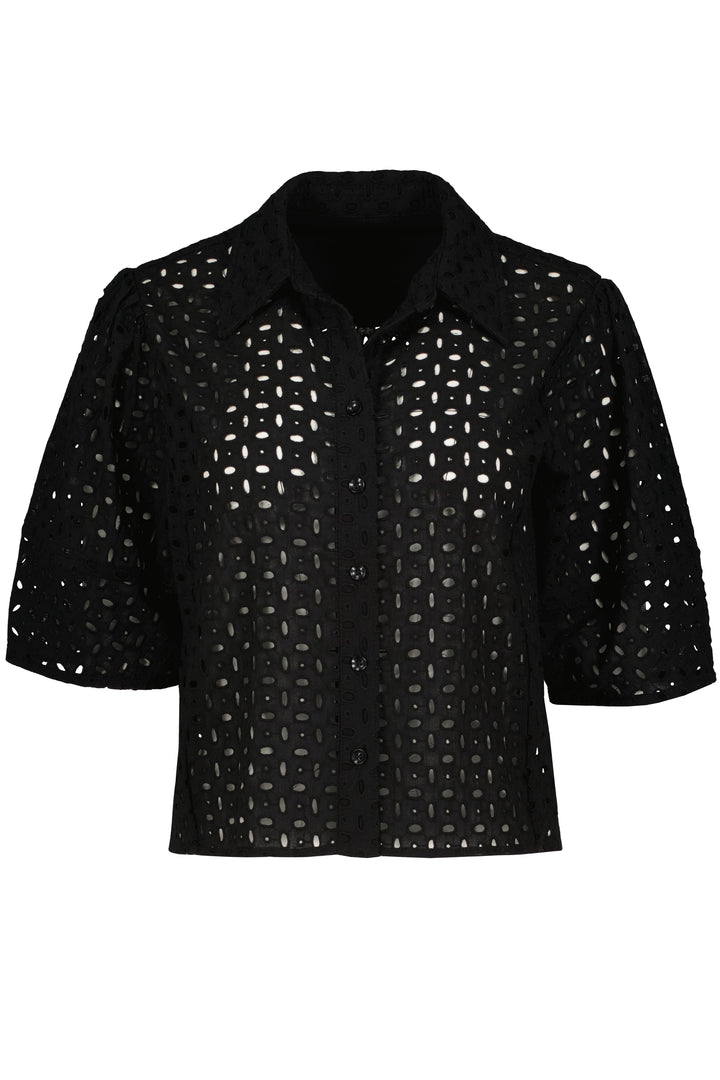 SAINT TROPEZ EYELET TOP