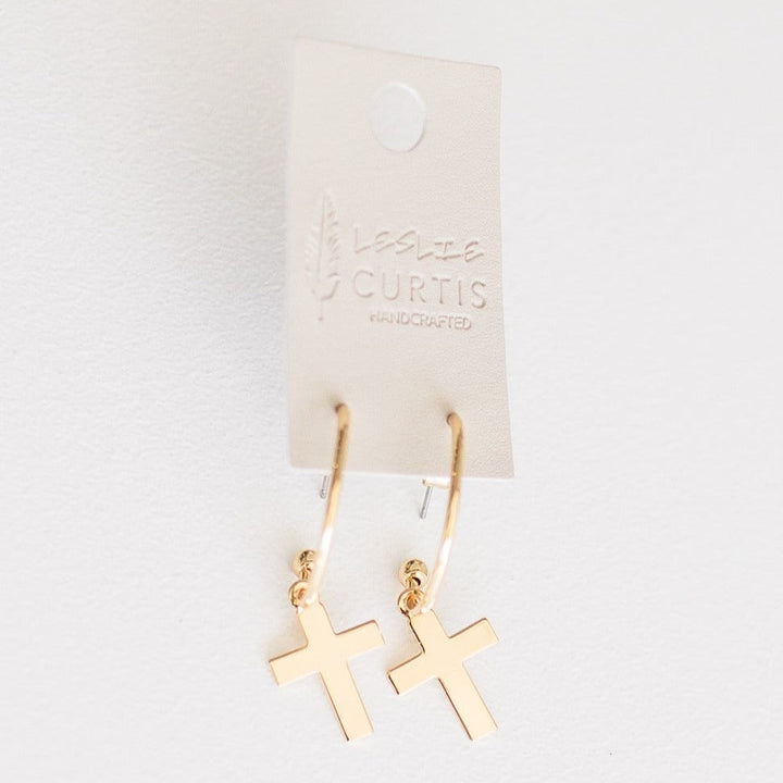 MALLORY CROSS EARRING