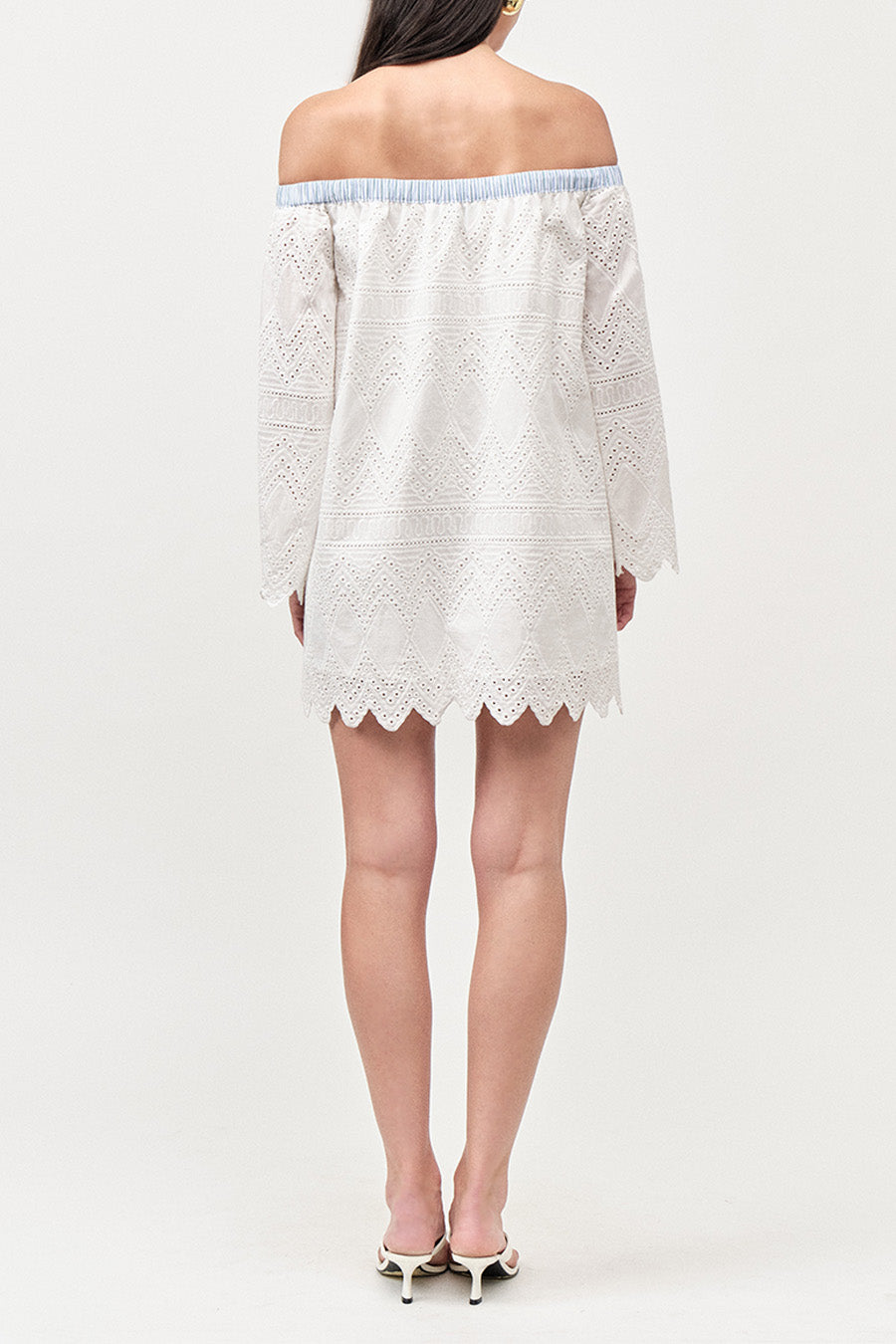LISA EYELET DRESS