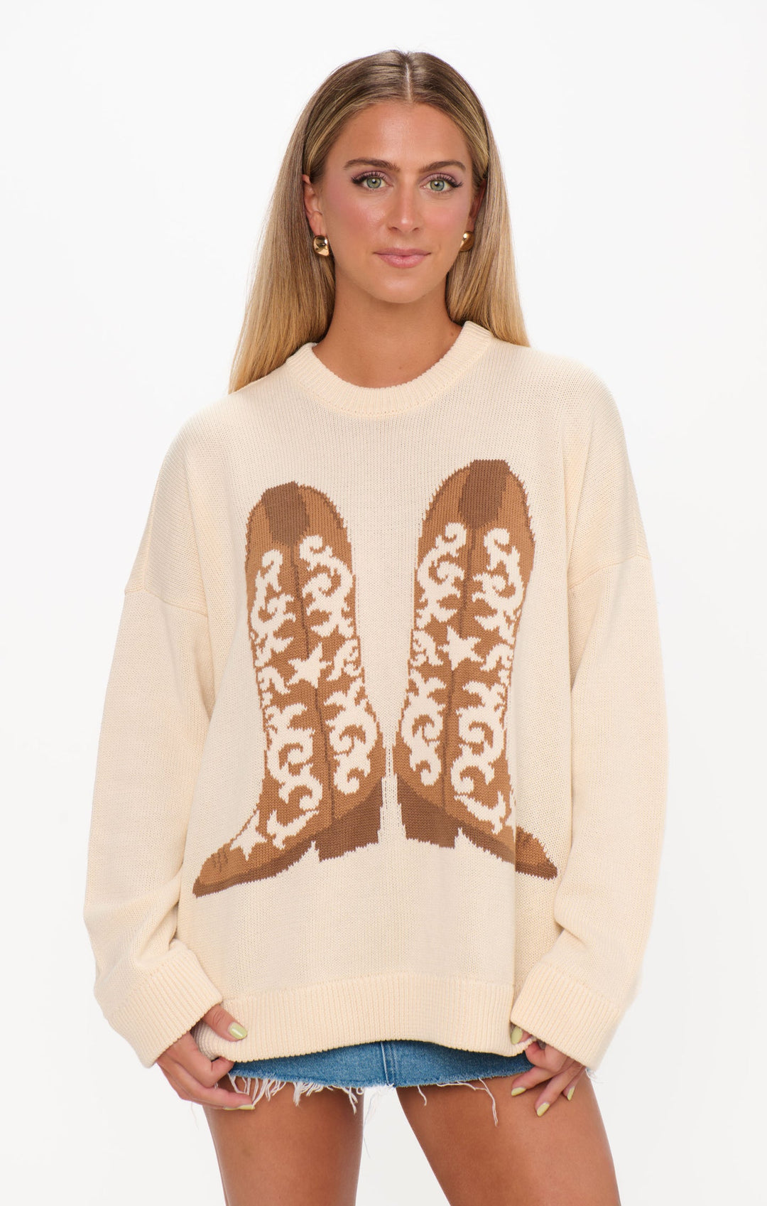 STAY AWHILE SWEATER
