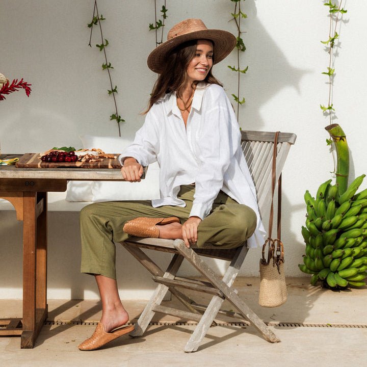 MI'I WOVEN MULE