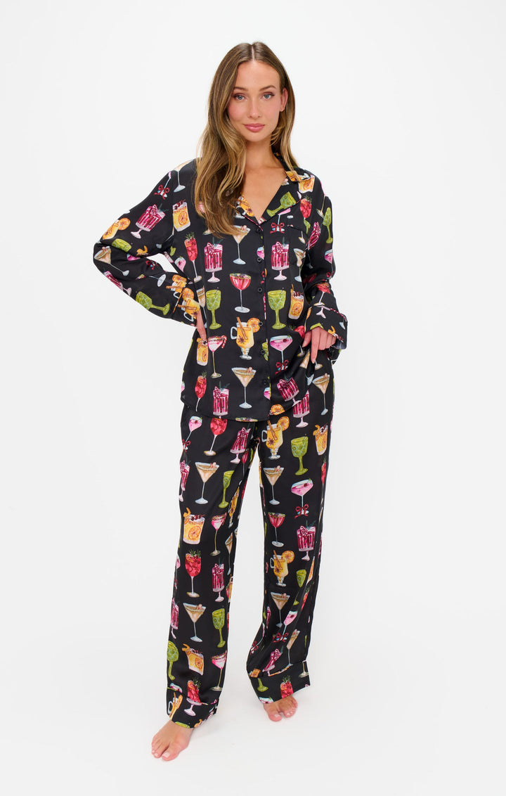 HOLIDAY COCKTAIL SILKY PJ'S
