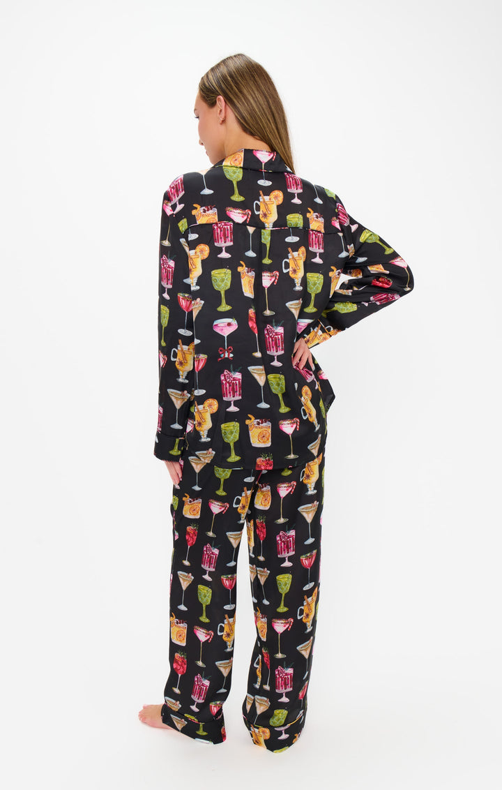 HOLIDAY COCKTAIL SILKY PJ'S