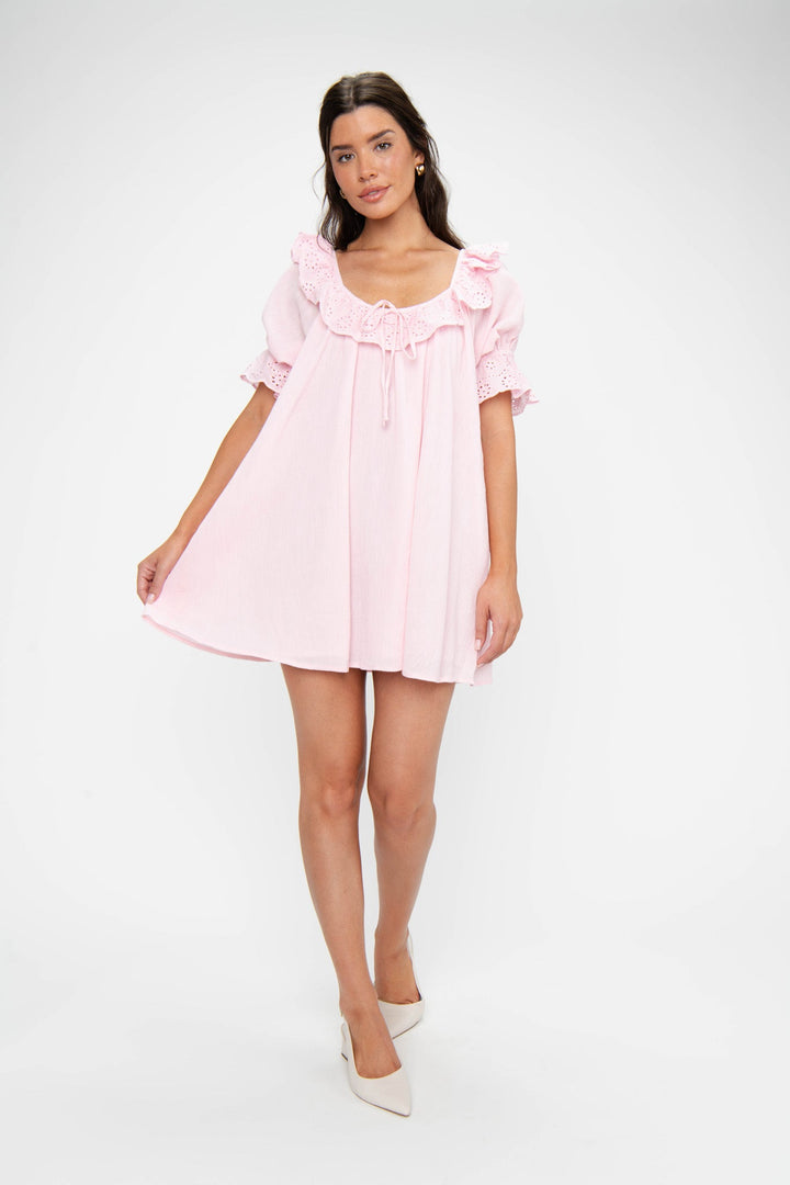 TOULOUSE EYELET DRESS