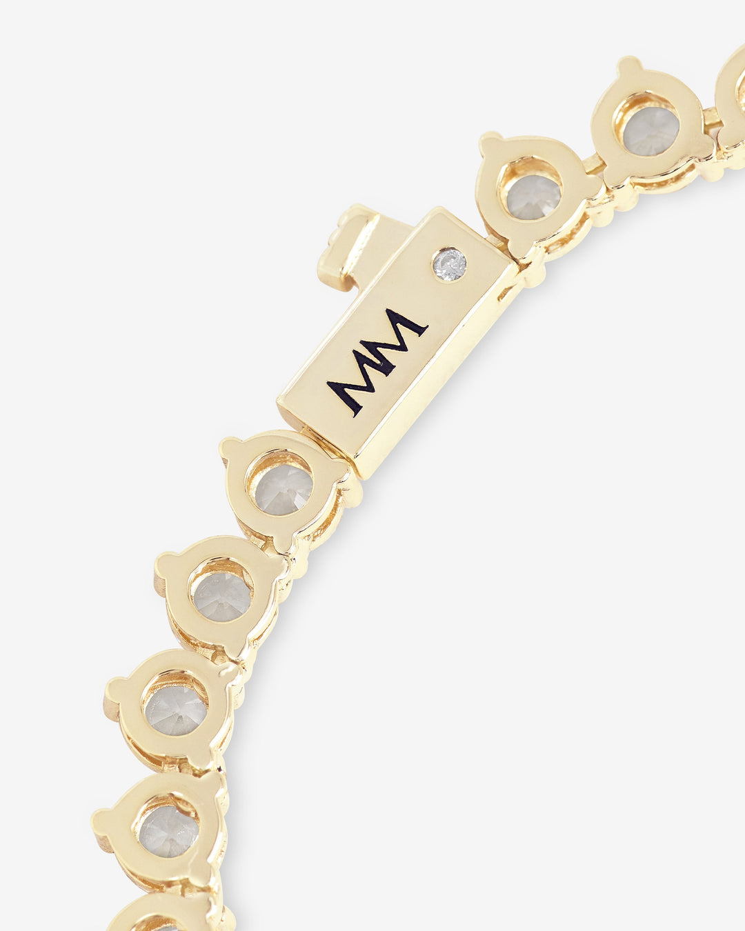 MAMA NOT YOUR BASIC TENNIS NECKLACE 4mm