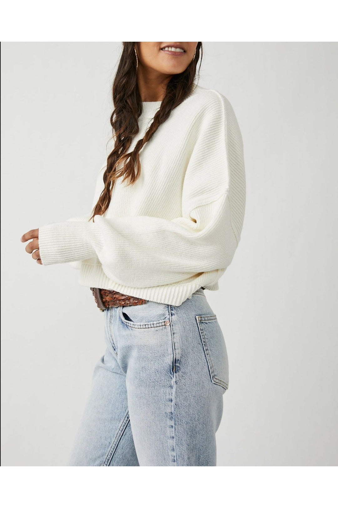 EASY STREET CROP PULLOVER SWEATER